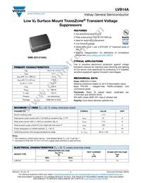 LVB14A-M3/52 Datasheet Cover