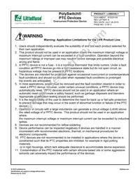 LVR025S-1 Datasheet Page 2