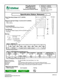 LVR025S-2 Datasheet Cover