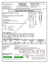 LVR040K-1 Datasheet Cover