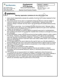 LVR040K-1 Datasheet Page 2