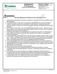 LVR040S-1 Datasheet Page 2