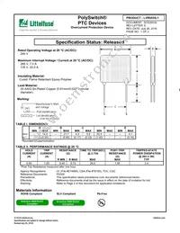 LVR055S-1 Datasheet Cover