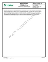 LVR075K-240 Datasheet Page 3