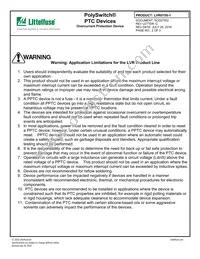 LVR075S-1 Datasheet Page 2