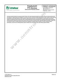 LVR125K-240 Datasheet Page 3