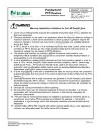 LVR125S Datasheet Page 2