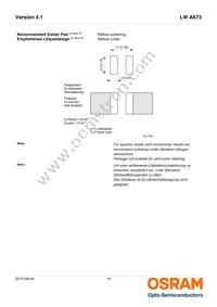 LW A673-P1S1-FK0PM0-1-10-R33-Z Datasheet Page 14