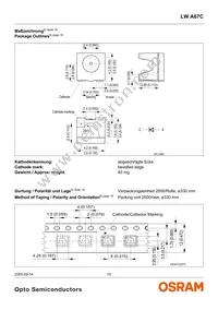 LW A67C-S2U1-3K6L-Z Datasheet Page 10