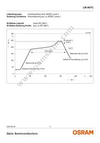 LW A67C-T2U2-3C5D Datasheet Page 11