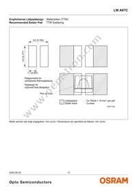 LW A67C-T2U2-3C5D Datasheet Page 13