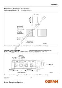LW A67C-T2U2-3C5D Datasheet Page 14