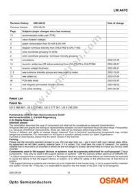 LW A67C-T2U2-3C5D Datasheet Page 15