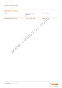 LW A6SG-V2BA-FK0PN0-0-20-R33-Z Datasheet Page 2