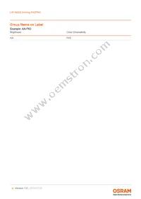 LW A6SG-V2BA-FK0PN0-0-20-R33-Z Datasheet Page 9