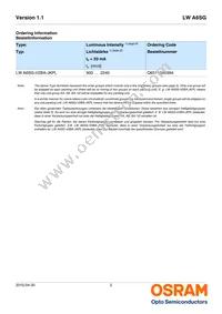 LW A6SG-V2BA-JKPL Datasheet Page 2