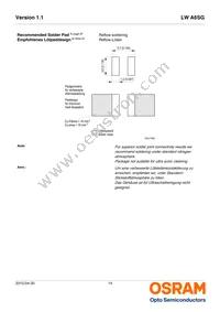 LW A6SG-V2BA-JKPL Datasheet Page 14