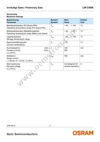 LW C9SN-F0HA-58-S-Z Datasheet Page 3