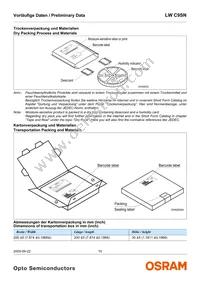 LW C9SN-F0HA-58-S-Z Datasheet Page 15