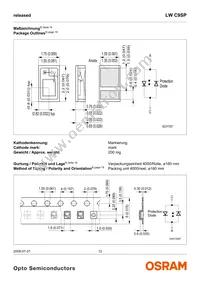 LW C9SP-FOGA-58-Z Datasheet Page 12