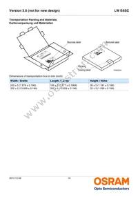 LW E6SC-U2AA-5K8L-1-Z Datasheet Page 18