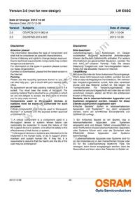 LW E6SC-U2AA-5K8L-1-Z Datasheet Page 20