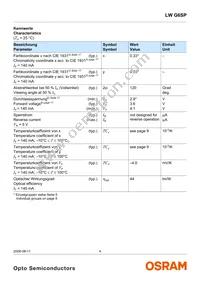 LW G6CP-DAEB-6K8L-1-Z Datasheet Page 4