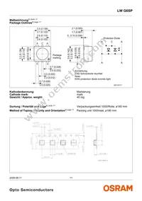 LW G6CP-DAEB-6K8L-1-Z Datasheet Page 11