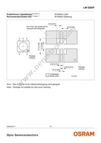 LW G6CP-DAEB-6K8L-1-Z Datasheet Page 12