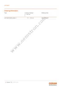 LW G6CP-EA-NKOK-1-140-R18-Z-AL Datasheet Page 2