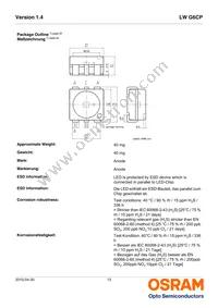 LW G6CP-EAFA-JKQL-1-140-R18-Z Datasheet Page 13