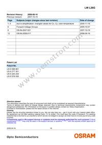 LW L28G-R2S2-3K6L-1-Z Datasheet Page 16