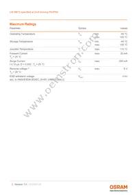 LW M673-K2N1-FK0PM0-1-2-R18-Z TR Datasheet Page 3