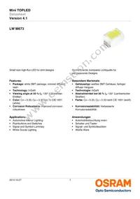 LW M673-P1R2-FKPL-Z Datasheet Cover