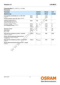 LW M673-P1R2-FKPL-Z Datasheet Page 4