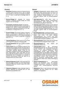 LW M673-P1R2-FKPL-Z Datasheet Page 22