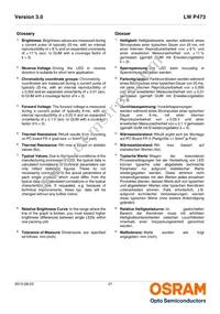 LW P473-Q2S1-FK0PM0-3B5A-F Datasheet Page 21