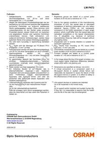 LW P473-R2T1-3K8L-1-Z Datasheet Page 17