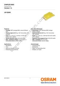 LW Q38G-Q2OO-3K5L-1 Datasheet Cover