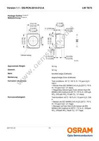 LW T673-P1S1-FK0PM0 Datasheet Page 13