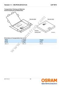 LW T673-P1S1-FK0PM0 Datasheet Page 20