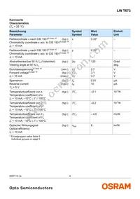 LW T673-P2R1-5K8L-Z Datasheet Page 4