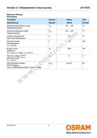 LW T67C-S2U1-5K8L-0-20-R18-Z Datasheet Page 3