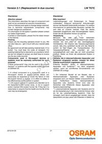 LW T67C-S2U1-5K8L-0-20-R18-Z Datasheet Page 21