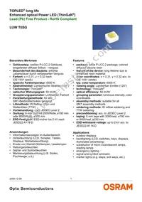 LW T6SG-V1AA-5K8L-Z Datasheet Cover