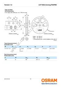LW T6SG-V1AA-FK0KM0 Datasheet Page 18