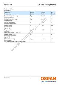 LW TTSD-U1V2-FK0PM0-36 Datasheet Page 3