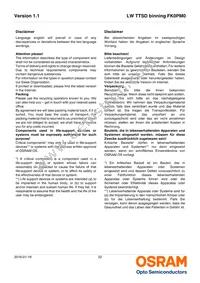 LW TTSD-U1V2-FK0PM0-36 Datasheet Page 22