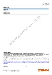 LW W5AM-KXKY-6K7L-Z Datasheet Page 17