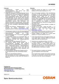 LW W5SG-GYHY-5K8L-Z Datasheet Page 17